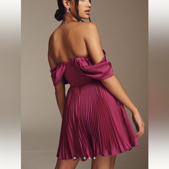 NWT Amur Tilly  off the shoulder mini dress - Picture 2 of 13